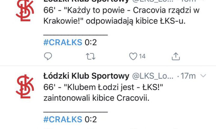 Przyśpiewki kibiców ŁKSu i Cracovii! :D